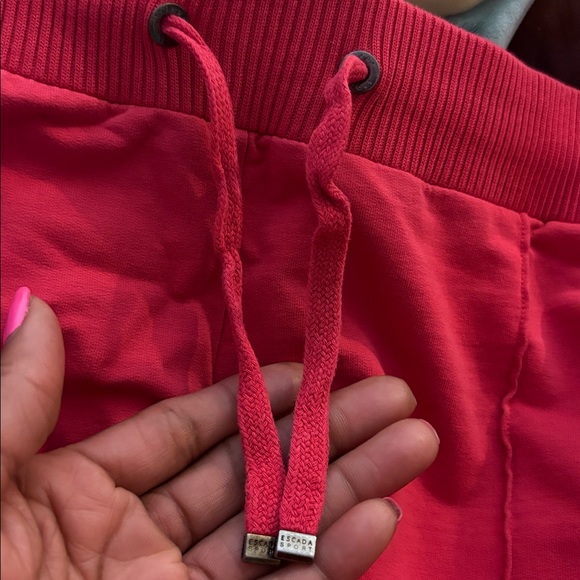 Escada Pants Size L Color Pink - Picture 6 of 6